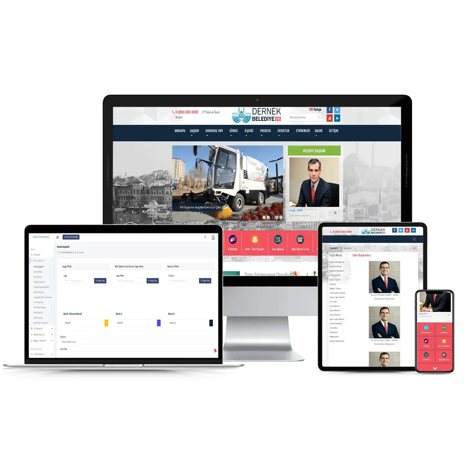 Dernek Sitesi V6 Web Site Teması